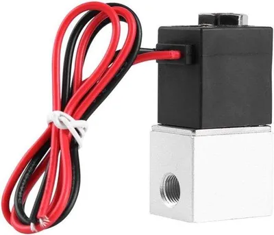 Obrázek produktu pro Elektromagnetický ventil 24 V, hliník, pro vodu a vzduch