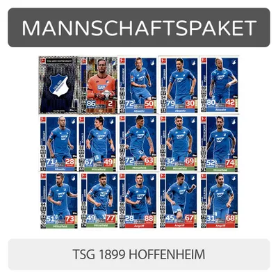 Produktbild von Topps Match Attax - 2018/19 - Mannschaftspaket - TSG 1899 Hoffenheim