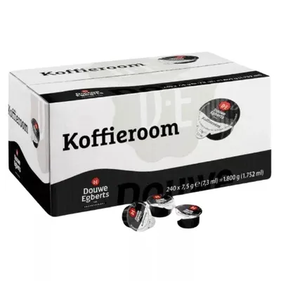 Produktbild von Douwe Egberts - Kaffeemilchbecher Douwe Egberts Halfroom 240x7.5gr | Boxe eine 240 Tasse