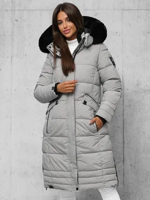 Obrázek produktu pro Dlouhá bunda Arctic šedá/černá WJ-89243XL