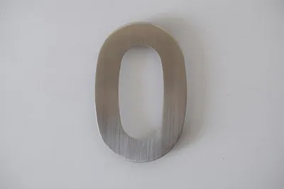 Produktbild von Bella Casa Edelstahl Hausnummer "0"