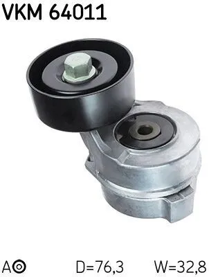 Produktbild von SKF VKM 64011 Spannrolle Keilrippenriemen für KIA SORENTO I (JC) für HYUNDAI TUCSON (JM)