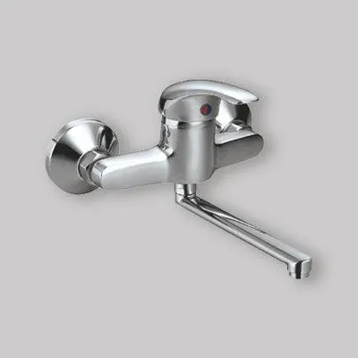 Imagen del producto de MEZCLADOR DE LAVABO DE PARED "PRINCE" Cromo