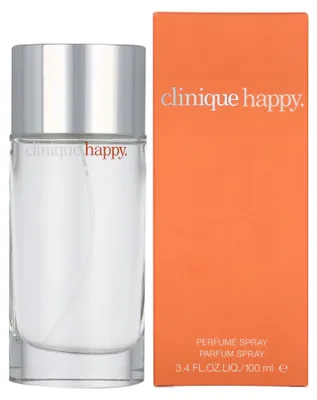 Produktbild von Clinique Happy, Frauen, 100 ml, Nicht nachfüllbare Flasche, Alcohol denat., fragrance (parfum), water\aqua\eau, hydroxycitronellal, limonene, citronellol,...