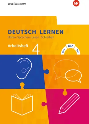 Obrázek produktu pro Deutsch lernen 4. Arbeitsheft. Hören - Sprechen - Lesen - Schreiben