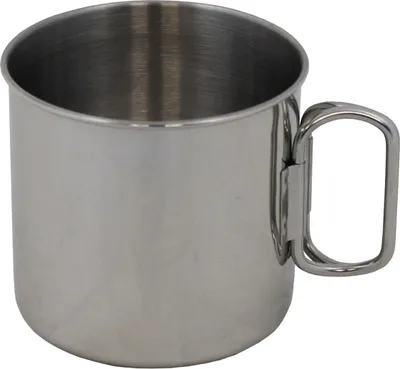 Produktbild von Tasse Edelstahl mit Klappgriffen