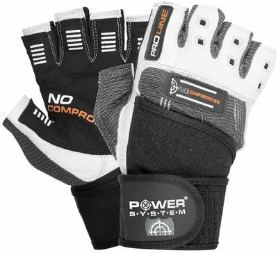Zdjęcie produktu dla Power System No Compromise Evo White/Grey XL Fitness rukavice