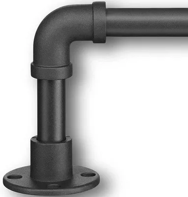 Imagen del producto de Barra ajustable para cortinas, ideal para dormitorios y salones