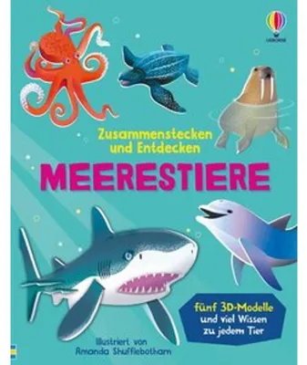 Obrázek produktu pro Zusammenstecken und Entdecken: Meerestiere