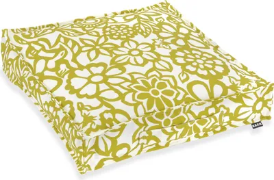 Produktbild von H.O.C.K. Paloma Outdoor Matratzenkissen 50x50x10cm floral grün