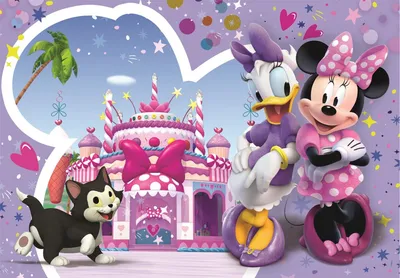 Image de Clementoni 20268 - 30 Teile Puzzle - Supercolour - Disney Minnie Mouse