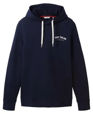 Produktbild von TOM TAILOR LOGO HOODIE Herren Kapuzenpullover, Größe:3XL, Farbe:30463 - Dusty Mint Blue