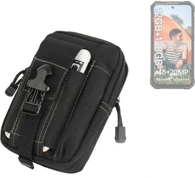 Produktbild von K-S-Trade Gürtel Tasche kompatibel mit iiiF150 Air1 Pro Gürteltasche Holster Schutz Hülle Handy Hülle Smartphone outdoor Handy-Hülle schwarz