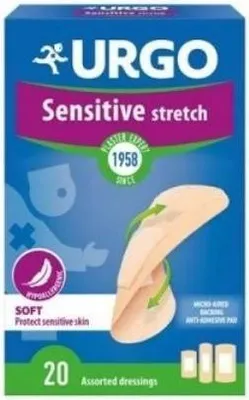 Obrázok produktu pre Elastick nplast pre citliv pokoku Urgo, 20 ks.