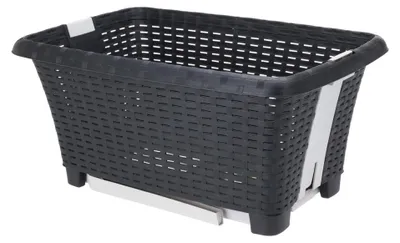 Produktbild von Waschekorb auf Fusen - Anthrazit - 38 l - 39 x 59 x 29 cm