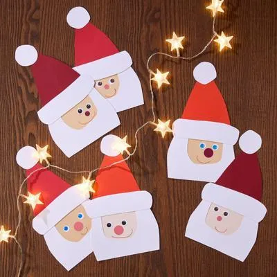 Produktbild von Bastelset - Erstes Schneiden Nikoläuse