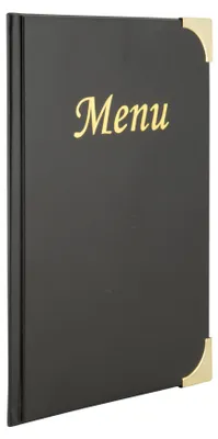 Produktbild von Securit Menü BASIC A5, schwarz