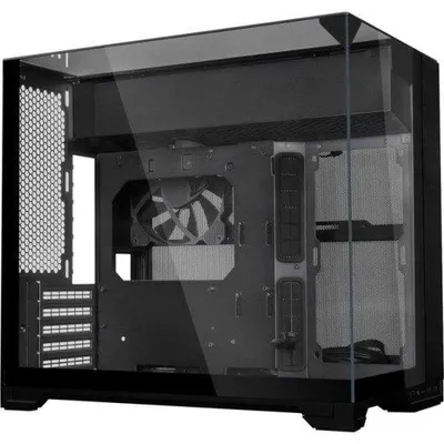 Produktbild von Lian Li 011 Vision O11 VISION-M, Midi Tower, PC, Schwarz, micro ATX, Mini-ITX, Stahl, Gehärtetes Glas, Aluminium, Gaming