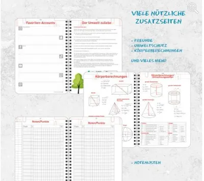 Produktbild von Gymnasial-, Schul- und Studienplaner 2026/2027