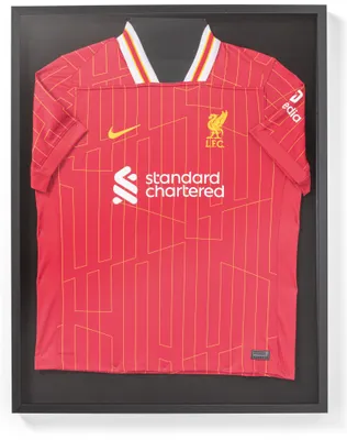 Produktbild von ACAZA Wissellijst - Fotolijst - voor Voetbalshirt, Basketbalshirt of Wielertrui - 3D Box Frame - Fotokader - 70x90cm - Zwart