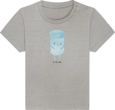 Produktbild von Mr. & Mrs. Panda Babyshirt Beste Freunde Salz 12. - 18. Monat - Heather Grey - Geschenk, Organic Baby T-Shirt, , Kinder Top, Fehlende Keywords, Lustige Sprüche