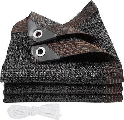 Immagine prodotto di Rete ombreggiante 2x3 m, 90% di ombra, poliestere, nera