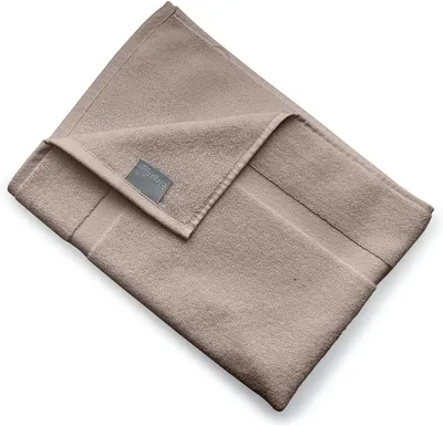 Produktbild von Badteppich aus Badstoff, 100% Baumwolle, 50x70 cm, taupe, für das Badezimmer