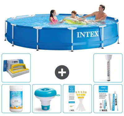 Produktbild von Frame Pool Rund - 366x76 cm - 7-teilig S21333