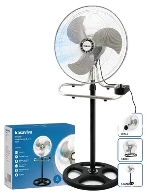 Obrázok produktu pre Ventilátor, s možnosťou nastavenia výšky, s univerzálnymi možnosťami montáže, 50 W