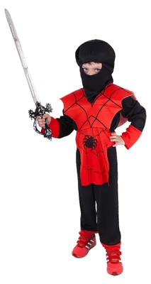 Produktbild von Kinderkostüm - Roter Ninja (m)