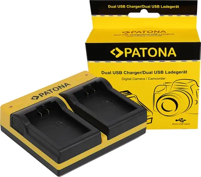 Obrázek produktu pro PATONA Duální nabíječka pro Nikon EN-EL25 EN-EL25 Z30 Z50 Z fc