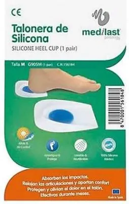 Immagine prodotto di Cuscino per tallone in silicone Medilast grande, 2 unità