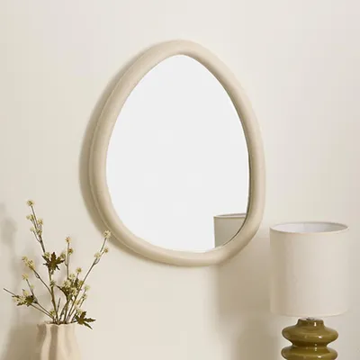 Produktbild von Eazy Living Wandspiegel 47 x 60 cm Amael Weiß
