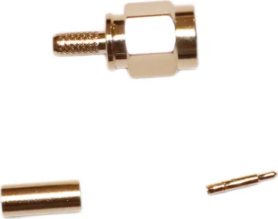 Image de Connecteur SMA-M serti sur RG174
