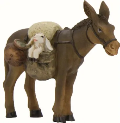 Produktbild von Esel mit Schaf 8.9cm