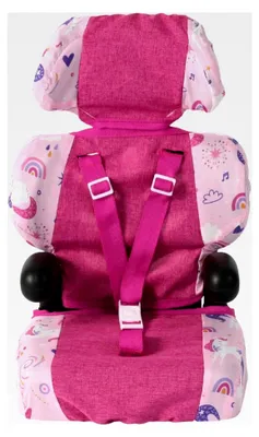 Produktbild von Autositz für Babypuppen, Puppenzubehör, Einhorn, pink