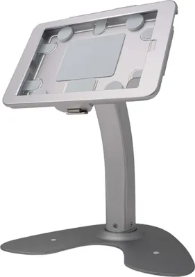 Produktbild von Tischhalterung 360° Ständer abschließbar für iPad Mini 6 (2021) in Grau