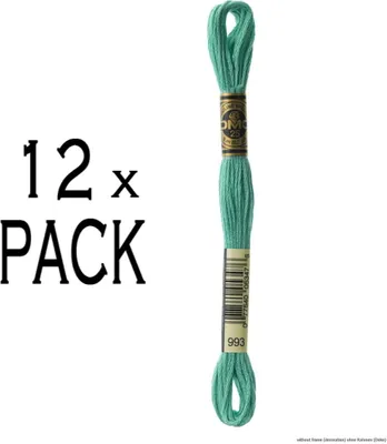 Obrázok produktu pre 12x DMC vyšívacia niť Mouline Special 117MC -993, 6 vrstiev, 8 m, VPE