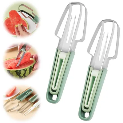 Produktbild von 3-in-1 Fruchtschneider Wasser- und Melonenschneider - P-LQ20240627-B