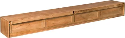 Produktbild von TV-Board Amoria Mangoholz massiv Natur / Schwebend, Masse:240 cm X 35 cm