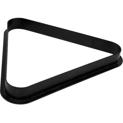 Produktbild von BILMAG Billard Dreieck Triangel "BASIC" 57,2 mm Pool schwarz PVC Billard Zubehör