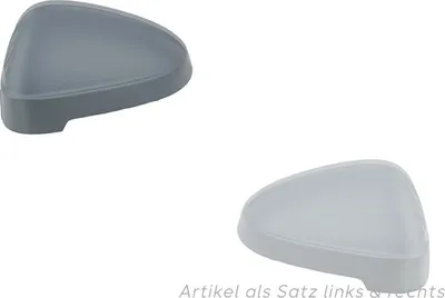 Produktbild von Johns, Spiegelkappe passend für Audi A4 (8W) 05/15- Set links & rechts  8W0857527AGRU 8W0857527A 8W0857528AGRU 8W0857528A