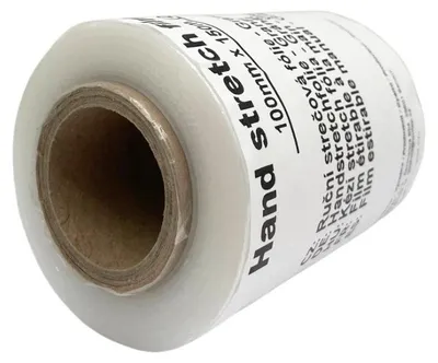 Image de SURTEP, s. r. o. Film étirable manuel - Rouge grenat, 100 mm x 150 m, (20 µm)