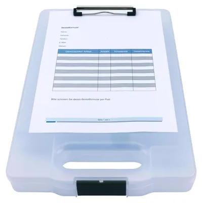 Immagine prodotto di GENIE Klemmbrett CL900T +Aufbewahrungsfach       transparent