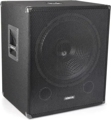 Produktbild von Vonyx SWA18, 1000 W, Aktiver Subwoofer, 30 - 120 Hz, 1000 W, 119 dB, 8 Ohm