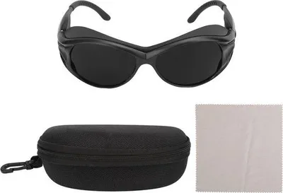 Image de Lunettes de protection avec protection contre la lumière LED, rouges, anti-UV