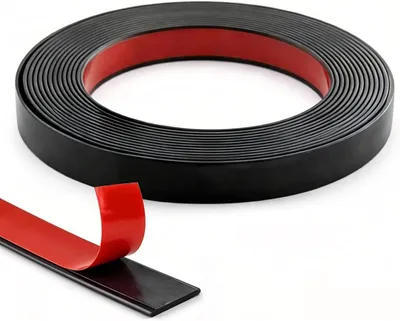 Obrázok produktu pre Samolepiaca fólia, 2 cm x 5 m, matná čierna, vodeodolná, určená na vnútorné použitie