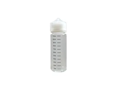 Obrázek produktu pro Ecoliquid Lahvička Chubby Gorilla s ryskou s kapátkem čirá 120 ml
