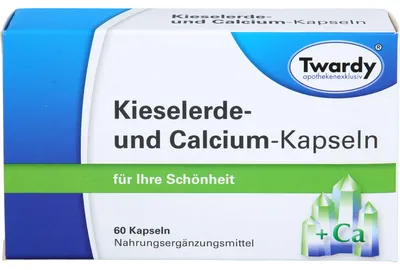 Obrázek produktu pro Křemík a vápník v kapslích pro vaši krásu, 60 kapslí