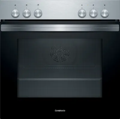 Constructa CH3M00052, Einbau-Herd, 60 x 60 cm, Edelstahl